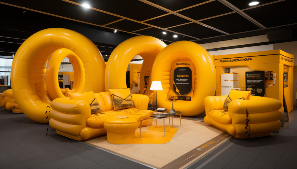 Utilisation des publicités gonflables pour augmenter la visibilité lors des salons professionnels